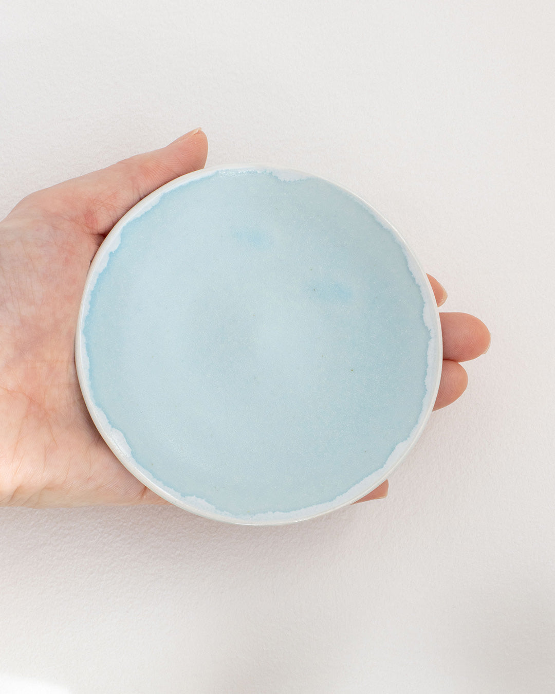 Plate XSサイズ(Φ9.5㎝)Skyblue